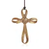 Michael Aram Palm Cross Ornament In Brown