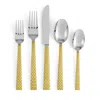 Michael Aram 5-piece Palm Golden Flatware Place Setting In Gold