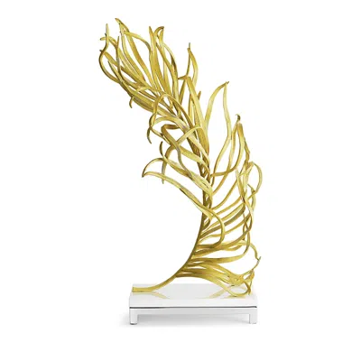 Michael Aram Palm Limited Edition Sculpture In Gold
