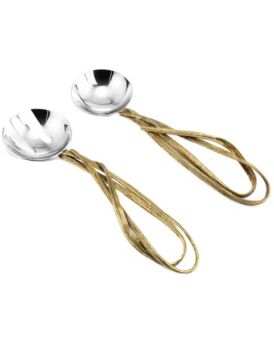 Michael Aram Palm Serving Set