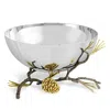 Michael Aram Pine Cone Serving Bowl In Silver