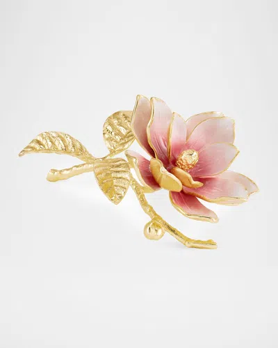 MICHAEL ARAM PINK MAGNOLIA DECORATIVE OBJECT