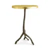 Michael Aram Pomegranate Accent Table In Gold