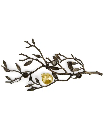 Michael Aram Pomegranate Candelabra In Brown