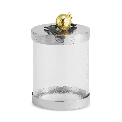 Michael Aram Pomegranate Canister, Small In Clear