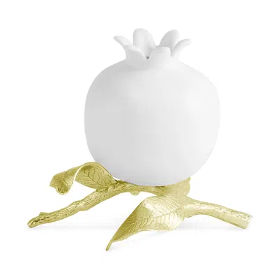 Michael Aram Pomegranate Porcelain Centerpiece In White