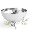 Michael Aram Pomegranate Silver And Gold Serving Bowl In No Color