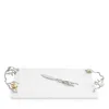 Michael Aram Pomegranate Silver And Gold Cheeseboard And Spreader In White