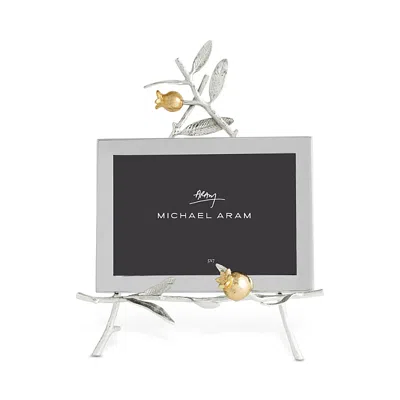 MICHAEL ARAM POMEGRANATE SILVER & GOLD EASEL FRAME