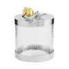 Michael Aram Pomegranate Silver And Gold Extra-small Canister In Silver