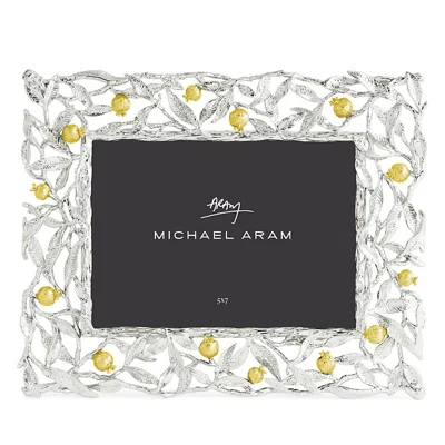 Michael Aram Pomegranate Silver & Gold Frame, 5 X 7