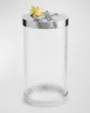 Michael Aram Pomegranate Silver And Gold Large Canister In Silver And Gold