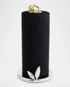 Michael Aram Pomegranate Silver And Gold Tone Paper Towel Holder In Silver And Gold