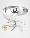 Michael Aram Pomegranate Silver And Gold Small Bowl In Silver And Gold