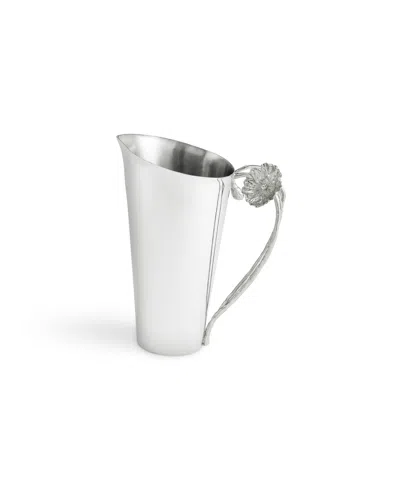 Michael Aram Poppy 60 Oz. Pitcher In Silver