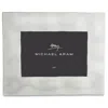 Michael Aram Reflective Water 4" X 6" Photo Frame In Silver