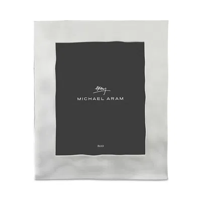 Michael Aram Reflective Water 8" X 10" Photo Frame In Silver