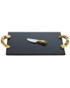 Michael Aram Rock Cheeseboard With Knife