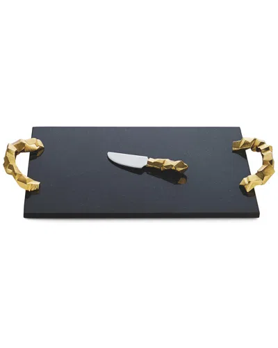 Michael Aram Rock Cheeseboard With Knife