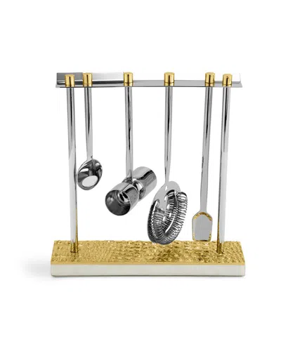 Michael Aram Safari Bar Tool Set In Gold