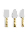 Michael Aram Safari Cheese Knife Set In Silver
