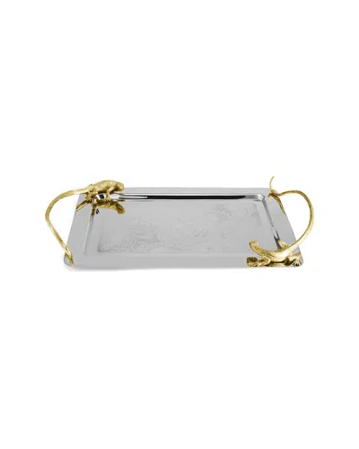 Michael Aram Safari Serving Tray In Silver