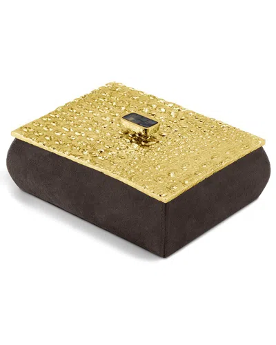Michael Aram Safari Small Box In Gold