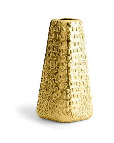 Michael Aram Safari Small Vase In Gold