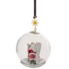 Michael Aram Santa Snow Globe Ornament In No Color