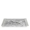 Michael Aram Shagreen Cheeseboard & Knife Spreader In Gray