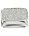 Michael Aram Shagreen Coaster Set In Metallic
