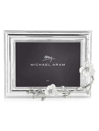 Michael Aram Silver Orchid 5x7 Frame In Gray