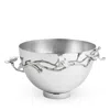 Michael Aram Silver Orchid Medium Bowl In Silver