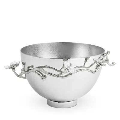 Michael Aram Silver Orchid Medium Bowl
