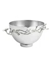 Michael Aram Silver Orchid Medium Bowl In Silver