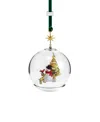 Michael Aram Snowman And Forest Friends Snow Globe Ornament In Multi