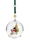 Michael Aram Snowman And Friends Snow Globe Ornament In Multi
