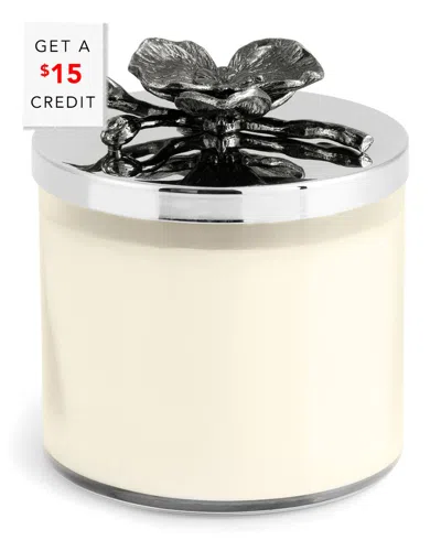 Michael Aram Black Orchid Three-wick Candle With $15 Credit In White