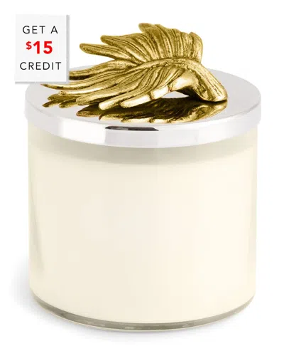Michael Aram Palm Three-wick Candle With $15 Credit In White