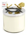 Michael Aram Butterfly Ginkgo Candle In White