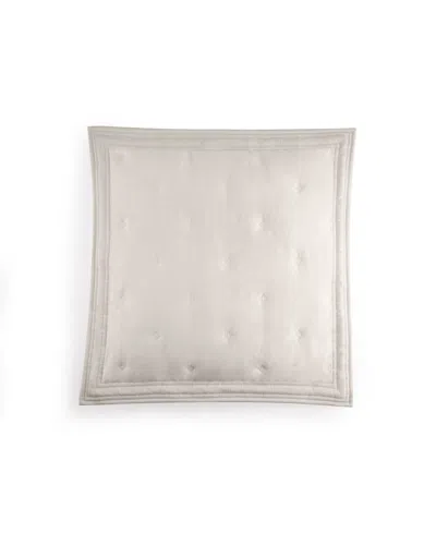 Michael Aram Tufted Quilted Sham, European In Gray