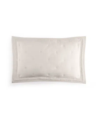 Michael Aram Tufted Quilted Sham, King In Gray