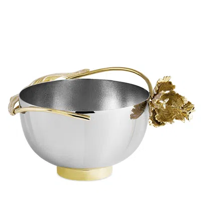 Michael Aram Tulip Small Stainless Steel Bowl In Silver