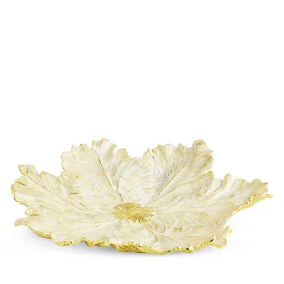 Michael Aram Tulip Centerpiece In Gold/white
