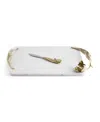Michael Aram Tulip Cheese Board With Knife