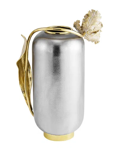 Michael Aram Tulip Large Vase In Silver