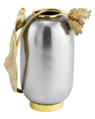 Michael Aram Tulip Small Vase In Silver