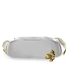 Michael Aram Tulip Tray In Silver