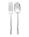 Michael Aram Butterfly Gingko Twig Servers In Silver