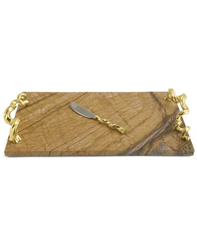 Michael Aram Vine Extra Large Cheeseboard With Knife